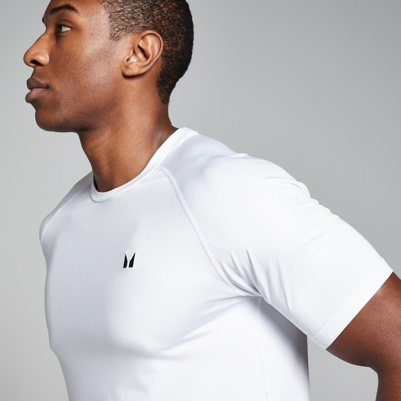 MyProtein Myprotein Men's Training Short Sleeve T-Shirt in White - 4