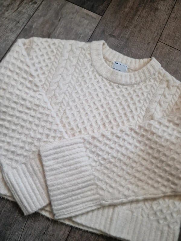 ASOS Design Cream knit jumper