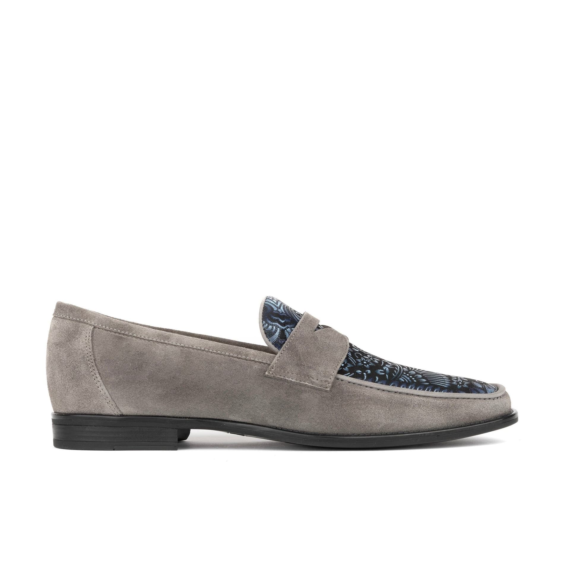 Embassy London Embassy London Men's Henry - Light Grey & Paisley