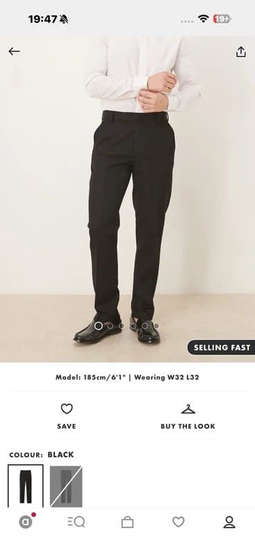 ASOS Men’s asos suit trousers