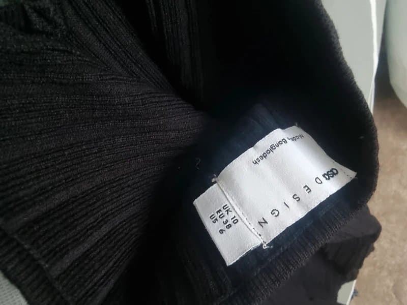 ASOS Asos black halterneck dress