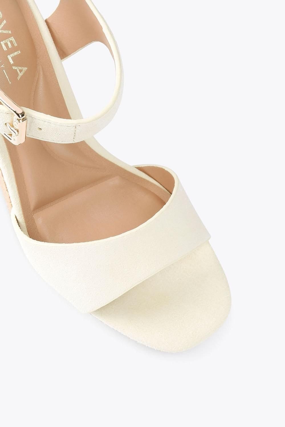 Carvela Carvela Women's 'Sadie Wedge' Suede Sandals - 4