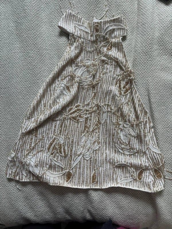 ASOS ASOS embellished sequin tassel top uk 6