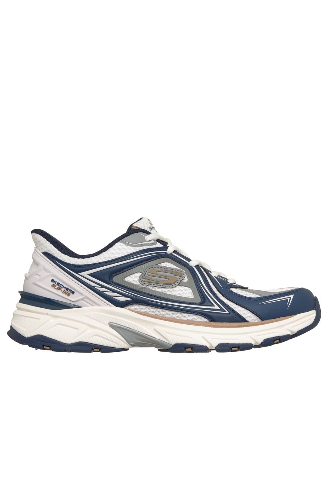 Skechers Skechers Men's STAMINA SPORT KORDAE Slip-Ins Sneaker White - 4