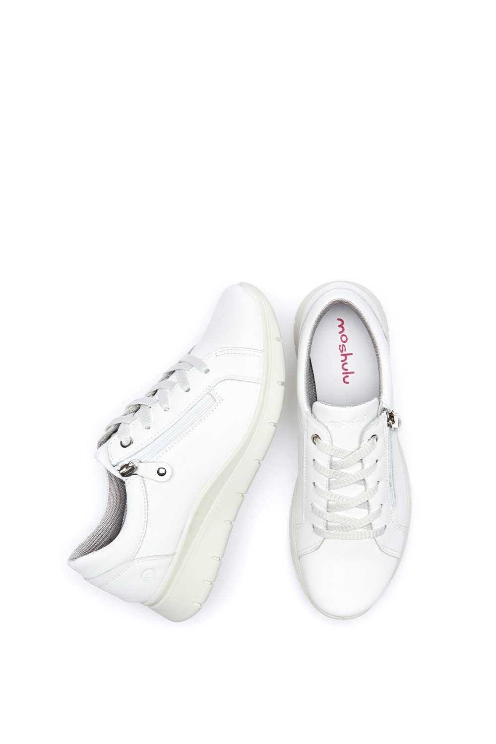 Moshulu Moshulu Women's 'Kensey' Casual Lightweight Trainers in White - 2