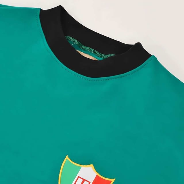 OGC Nice OGC Nice Men's Mens Retro Venice 1941 Football Shirt in Green - 3