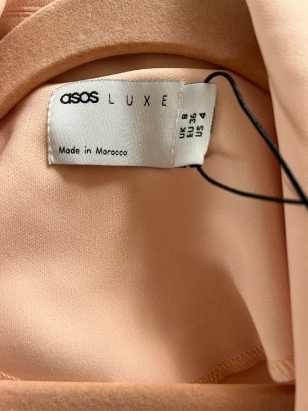 ASOS ASOS Luxe Light Pink Suit Blazer Size 8 NWT