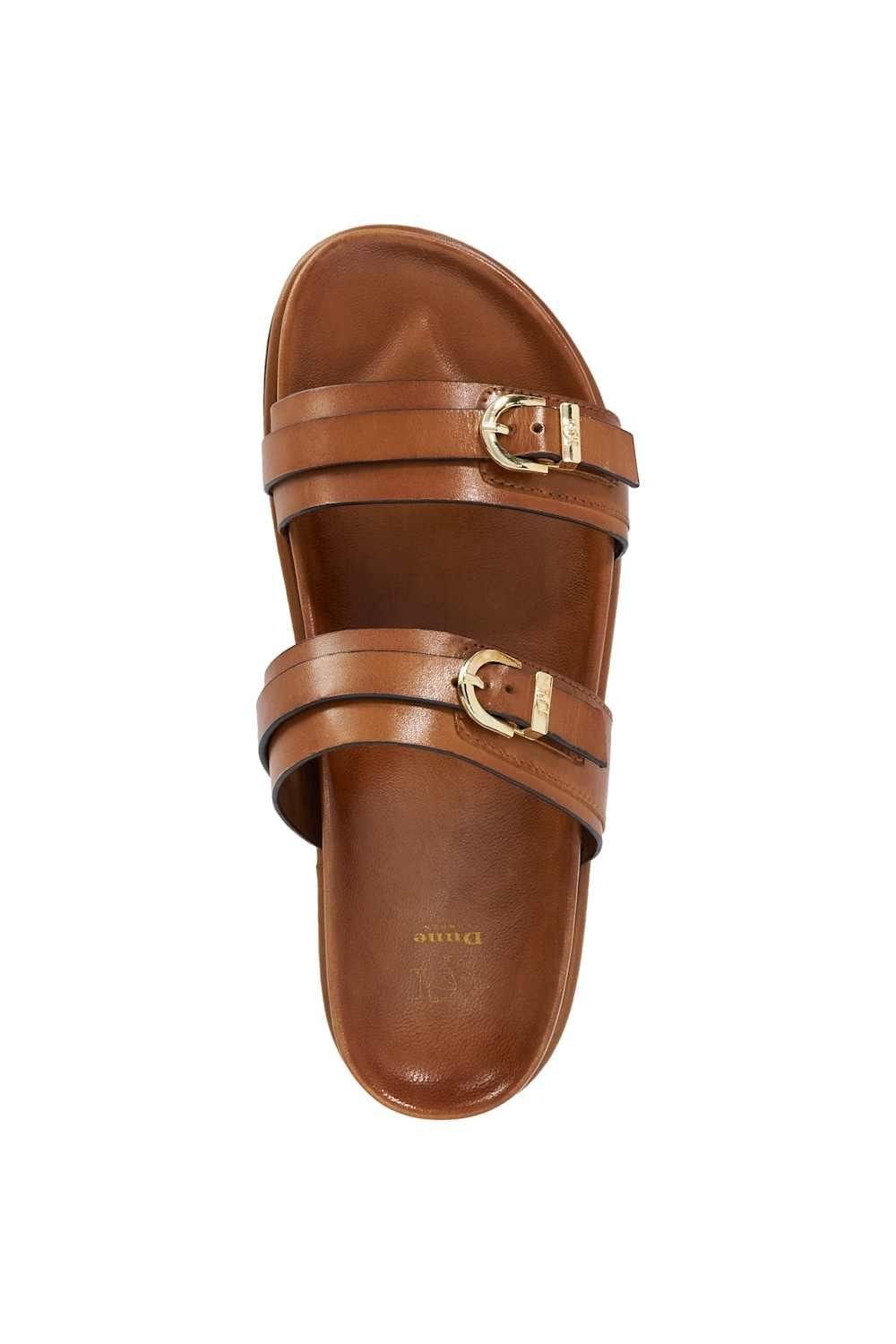 Dune London Dune London Women's 'Lissons' Leather Sandals in Brown - 4