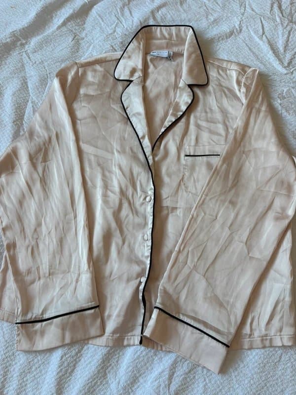 ASOS Design Silk Pyjamas