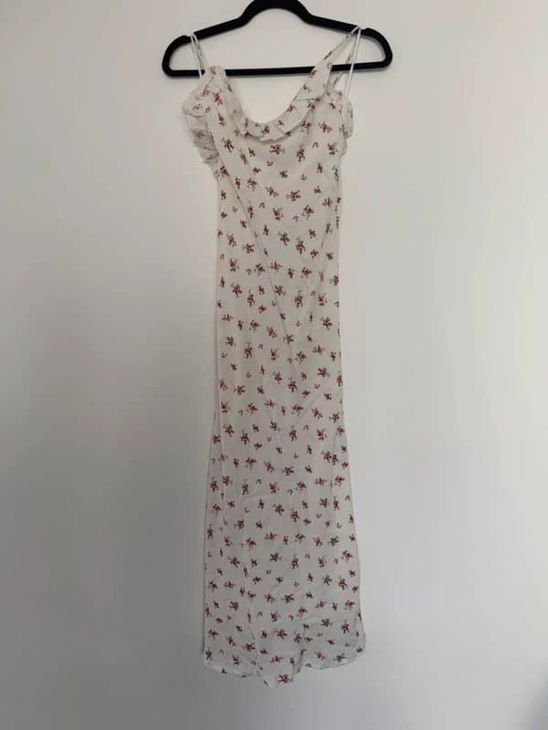 Bershka Floral tie back dress