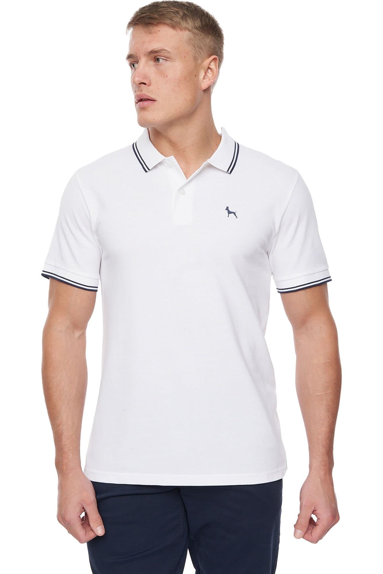 Bewley&Ritch Bewley&Ritch Men's Upwood Polo Shirt in White