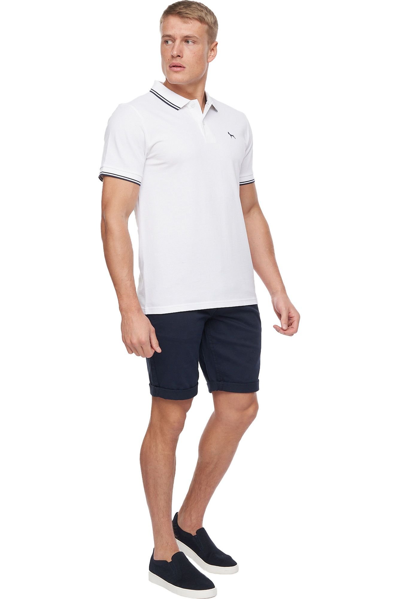 Bewley&Ritch Bewley&Ritch Men's Upwood Polo Shirt in White - 4