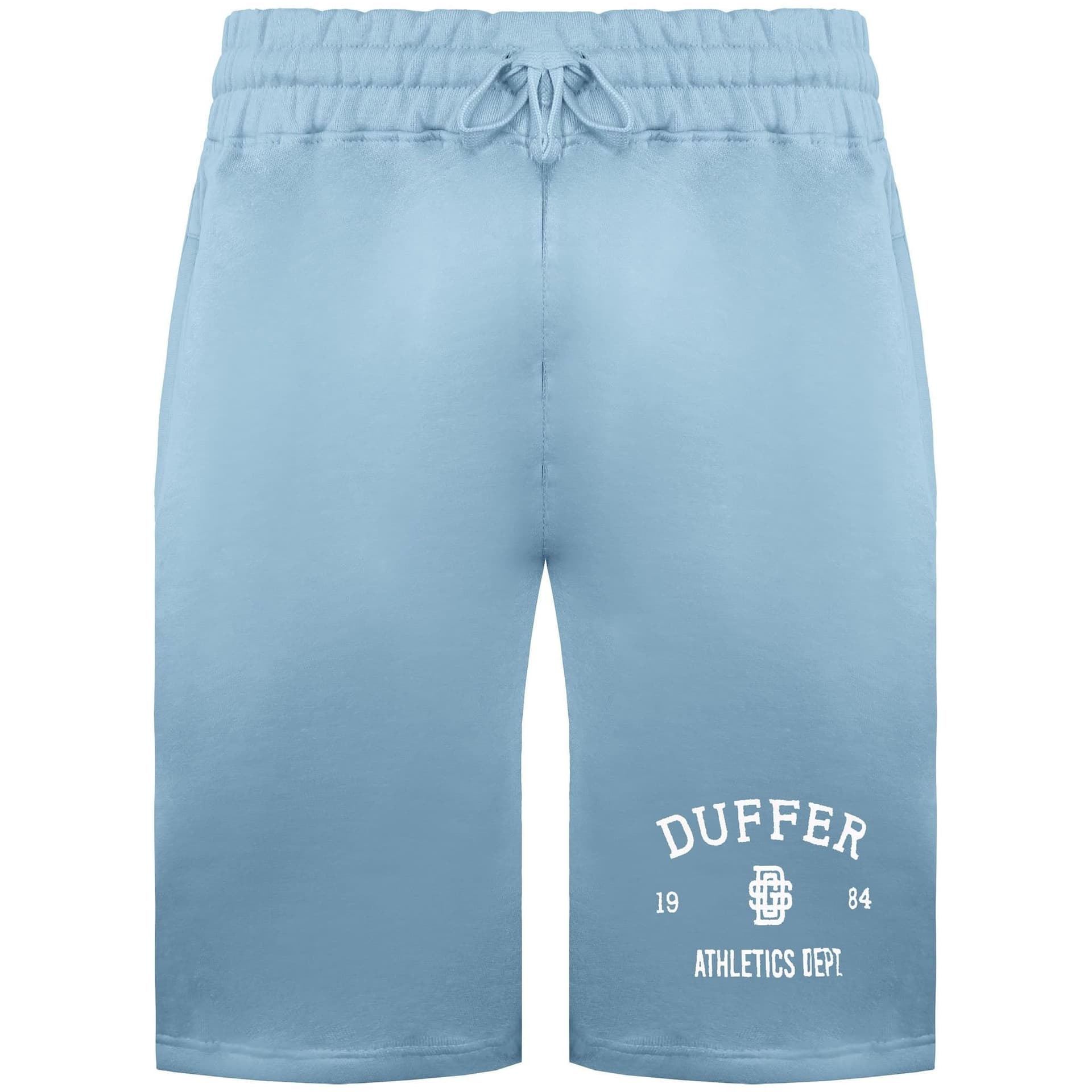 Duffer Duffer Men's Locker Blue Marl Shorts in Light Blue
