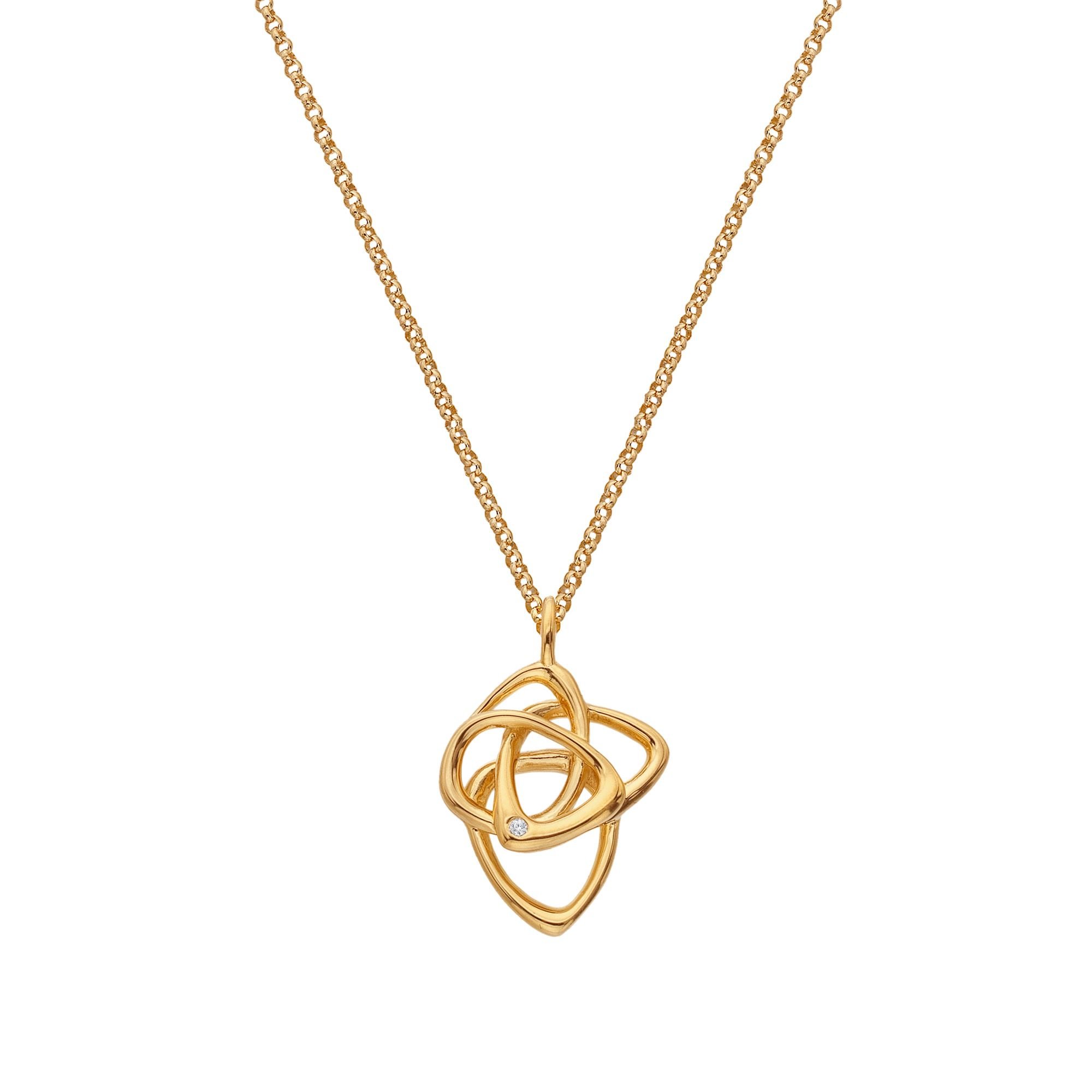 Hot Diamonds Hot Diamonds Women's HD X GE Endless Pendant in Gold - 3