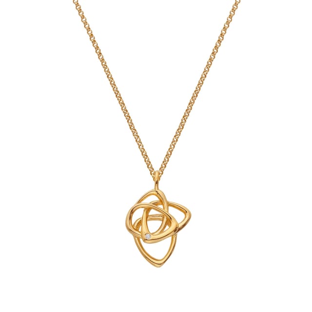 Hot Diamonds Hot Diamonds Women's HD X GE Endless Pendant in Gold - 3