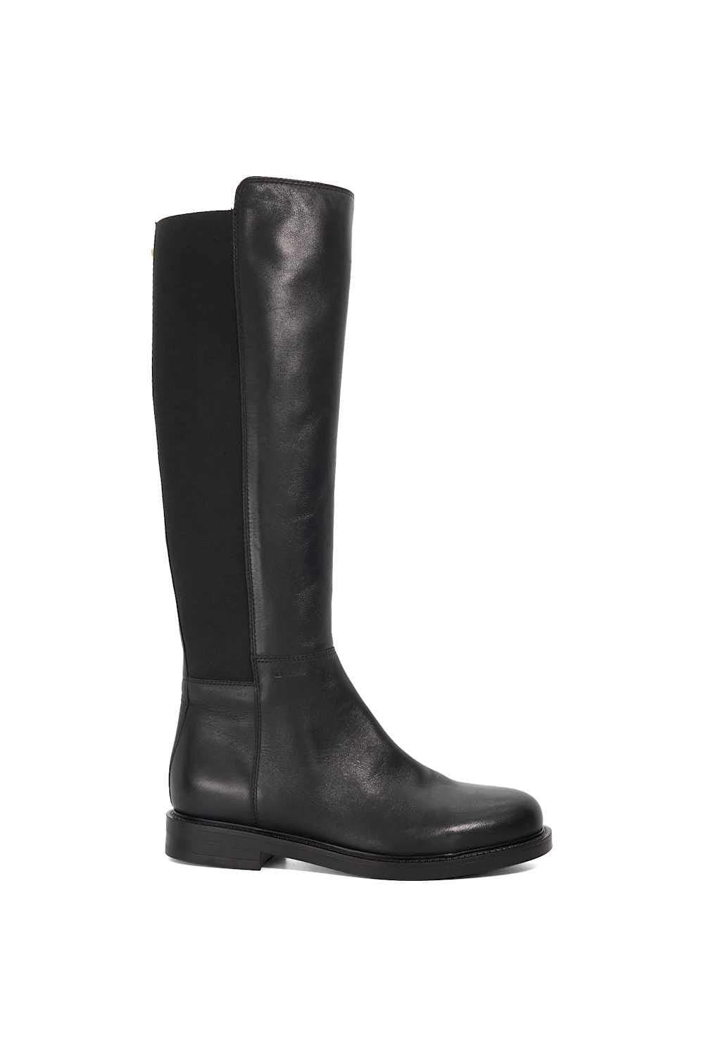Dune London Dune London Women's 'Tallo' Leather Knee High Boots in Black