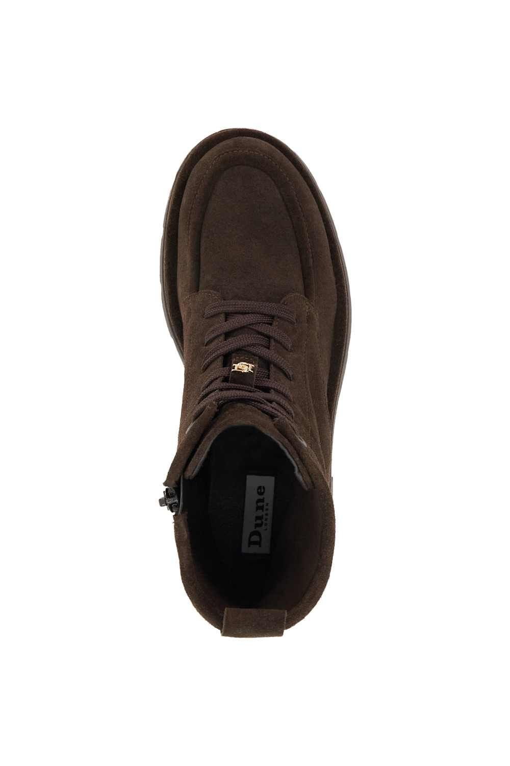 Dune London Dune London Women's 'Pennington' Suede Ankle Boots in Brown - 4