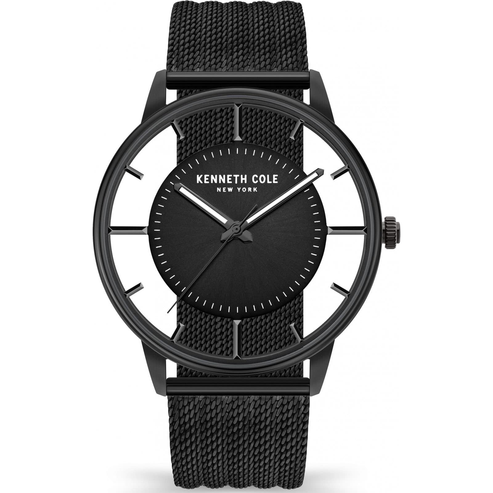 Kenneth Cole Kenneth Cole Men's KCWGG2123102 Classic 44mm Quartz Watch in Black