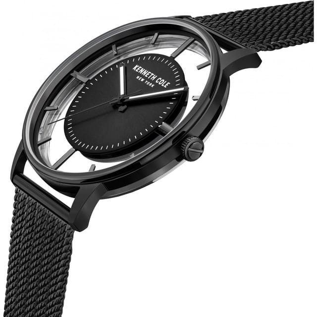 Kenneth Cole Kenneth Cole Men's KCWGG2123102 Classic 44mm Quartz Watch in Black - 3