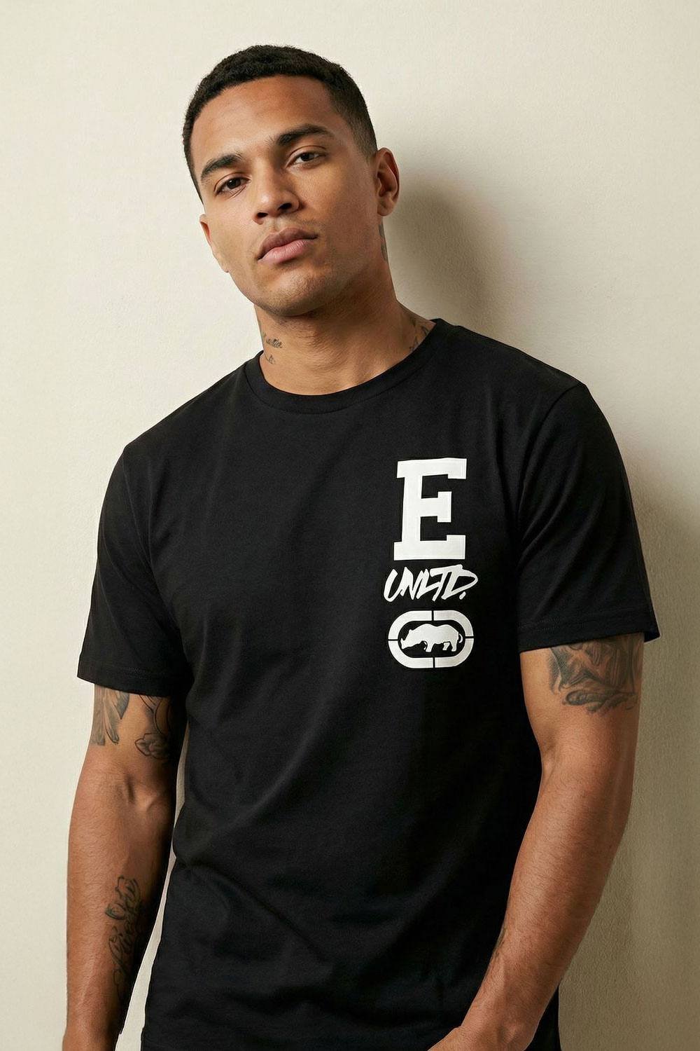 Ecko Untld. Ecko Untld. Men's Spinal T-Shirt in Black - 3
