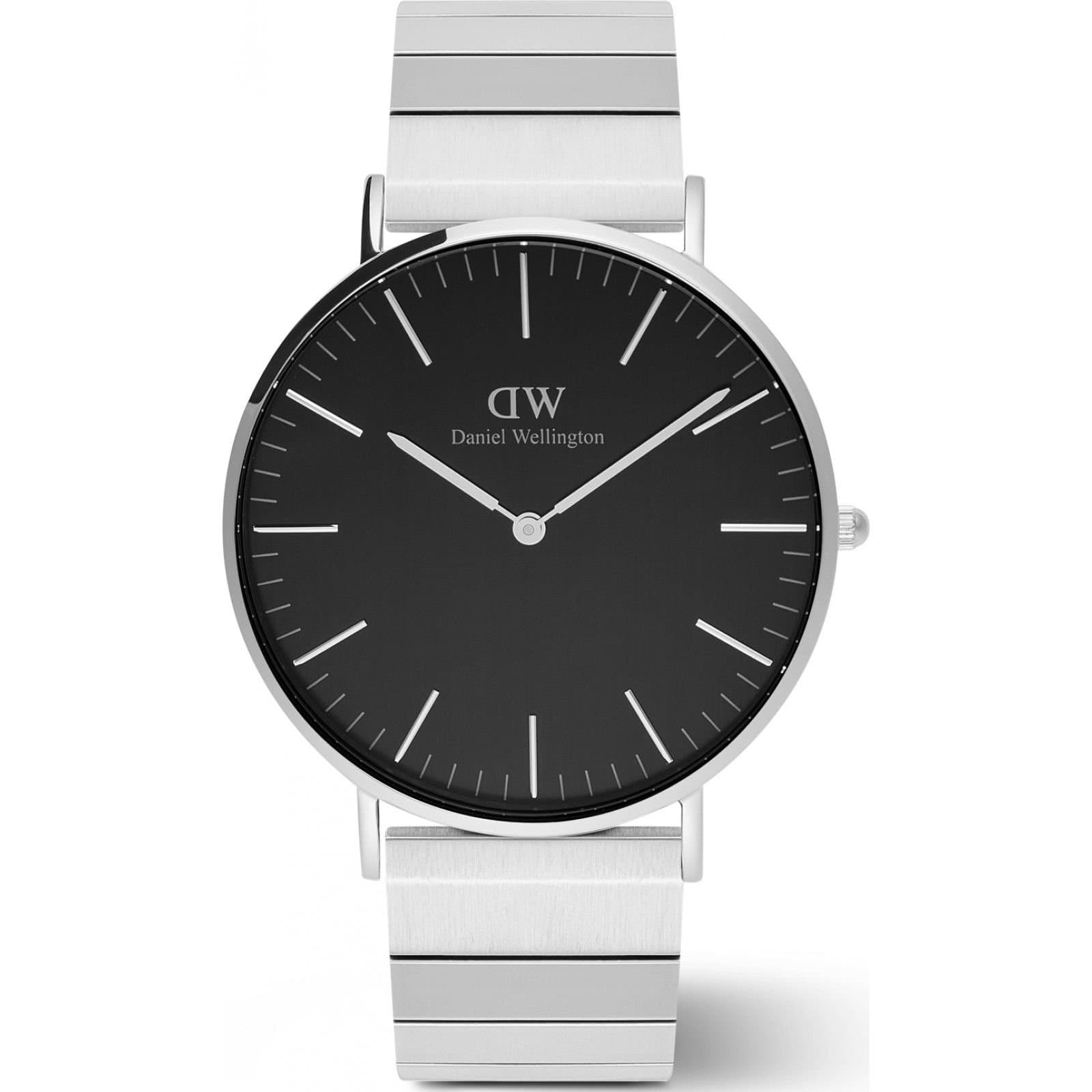 Daniel Wellington Daniel Wellington Men's DW00100774 Classic Piano 40mm Quartz Watch in Silver