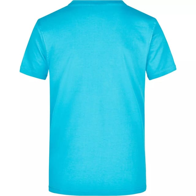 James and Nicholson James and Nicholson Men's Heavyweight Crew Neck T-Shirt in Clear - 2