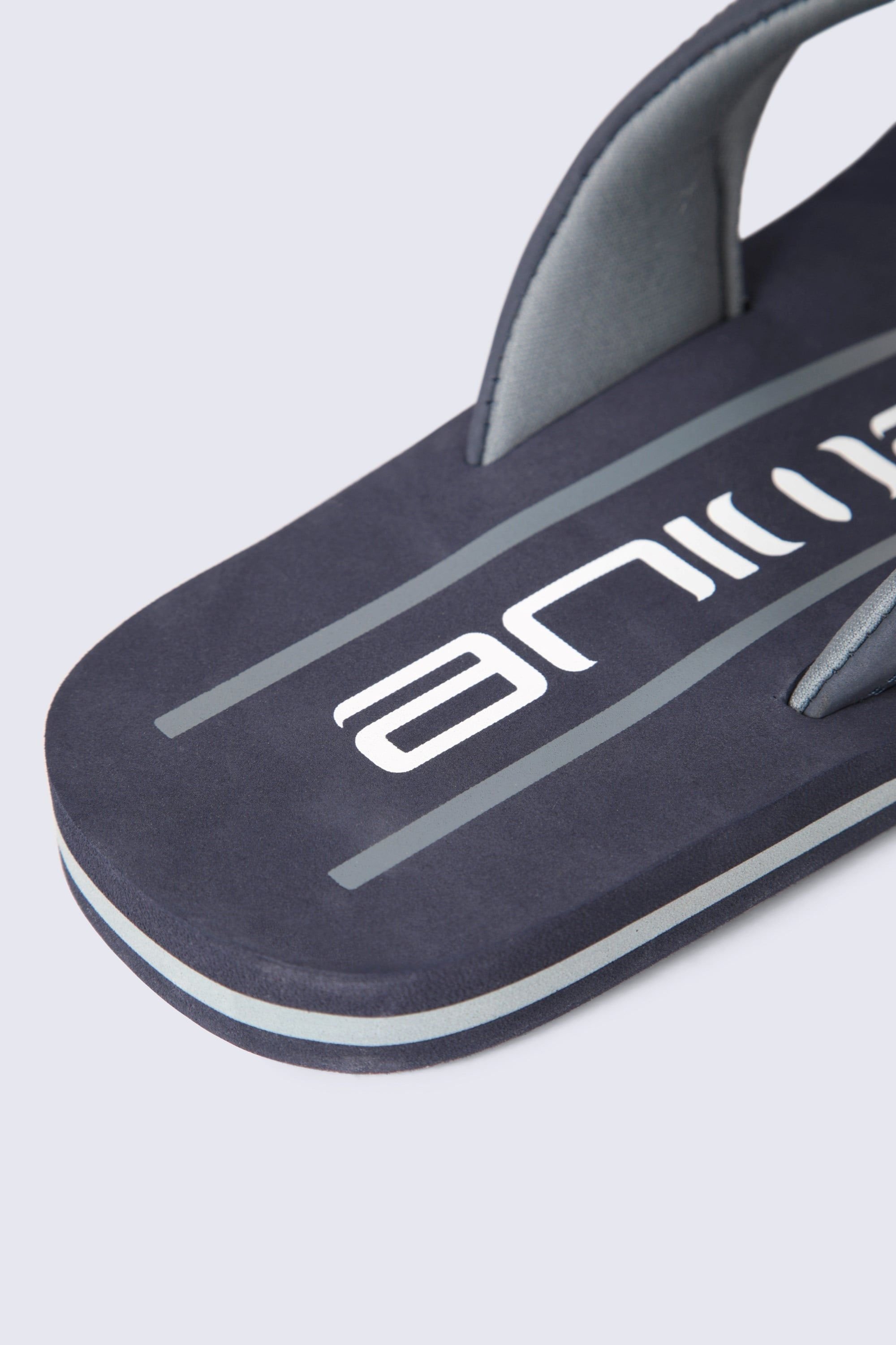 Animal Animal Men's 'Jekyl' Soft Padded Lightweight Casual Slip On Pool Beach Flip-Flops in Navy - 4