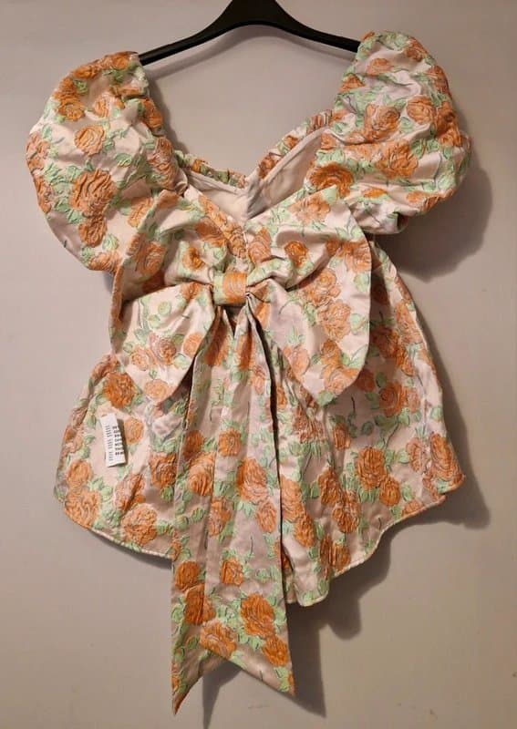 ASOS Asos LUXE floral playsuit