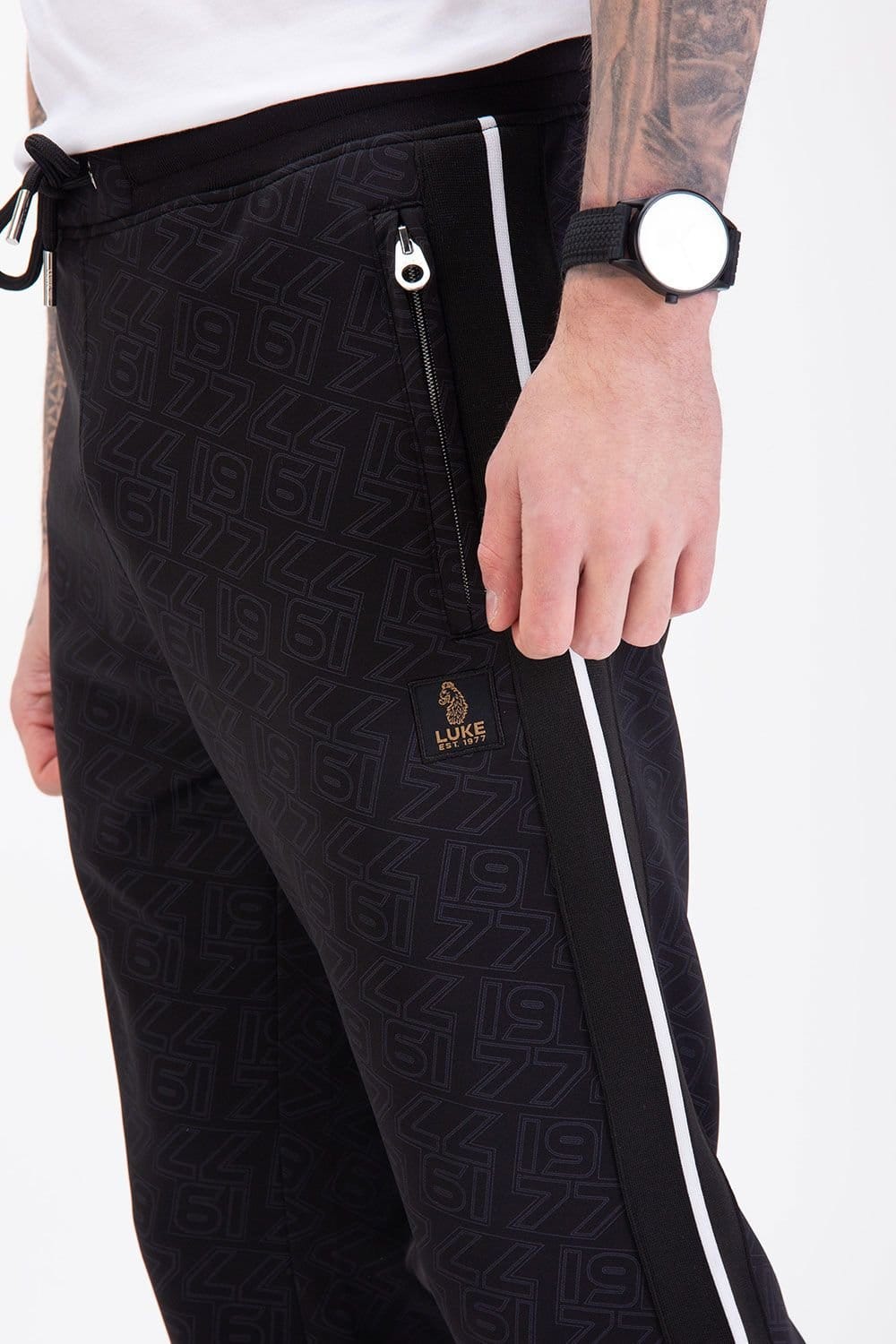 Luke 1977 Luke 1977 Men's Zola Joggers in Black - 4