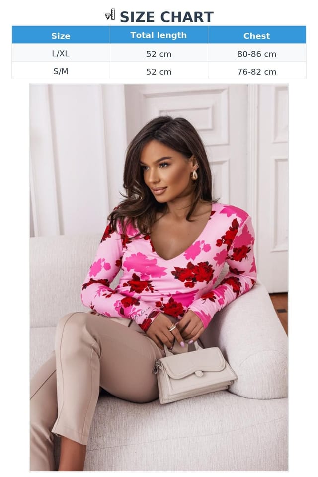 Love Lace Love Lace Women's Essie Viscose Elastane Blouse Top - 3