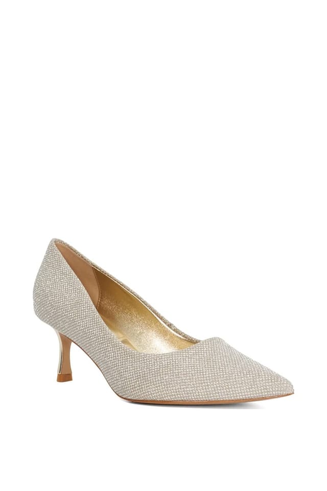 Dune London Dune London Women's 'Achievable' Court Shoes in Metallics - 2