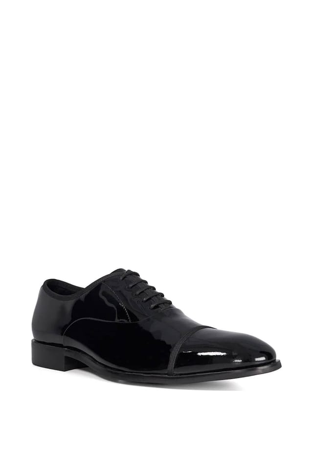 Dune London Dune London Men's Wide Fit 'Shuffle' Oxfords in Black - 2