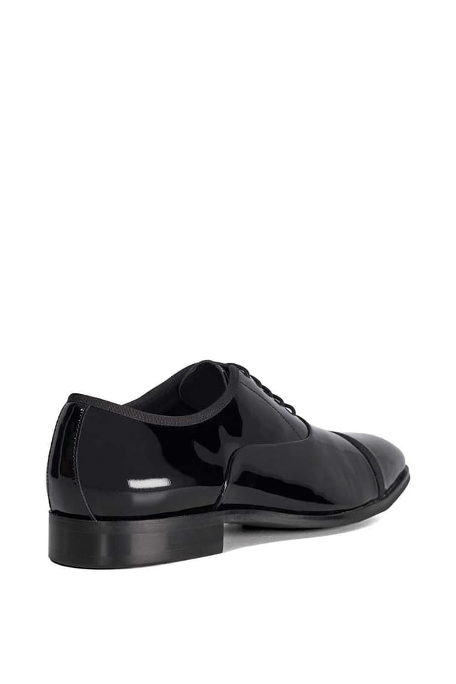Dune London Dune London Men's Wide Fit 'Shuffle' Oxfords in Black - 3