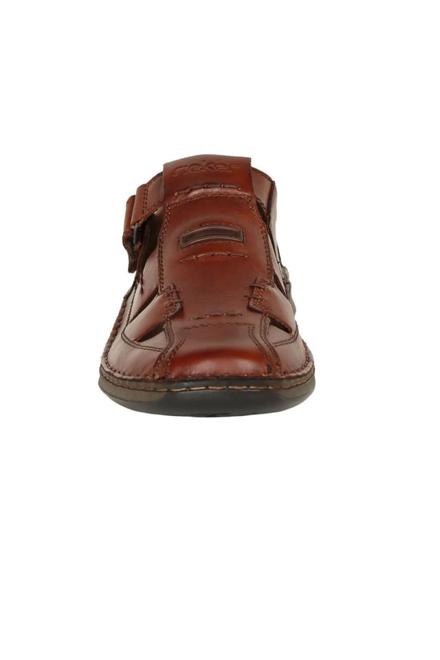 Rieker Rieker Men's 'Founder' Fisherman Sandals in Brown - 3
