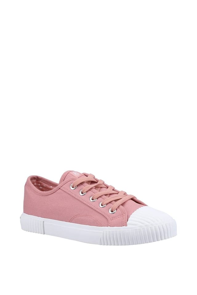 Hush Puppies Hush Puppies Women's 'Brooke' Canvas Trainer in Pink - 2