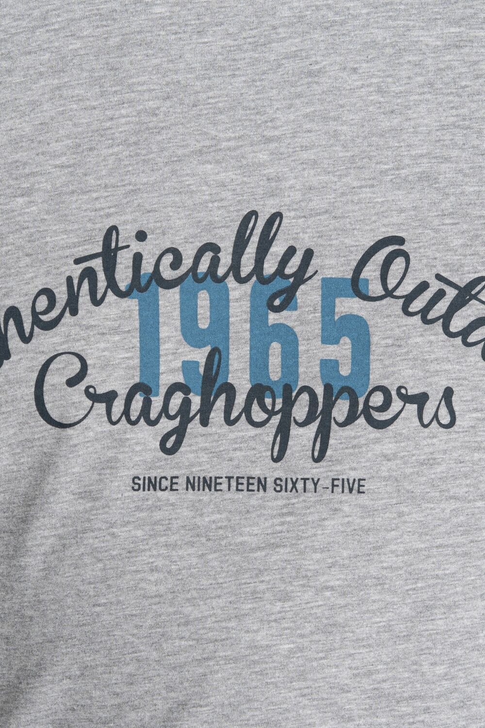 Craghoppers Craghoppers Men's Lucent Relaxed Fit Short Sleeved T-Shirt in Pale Grey - 4