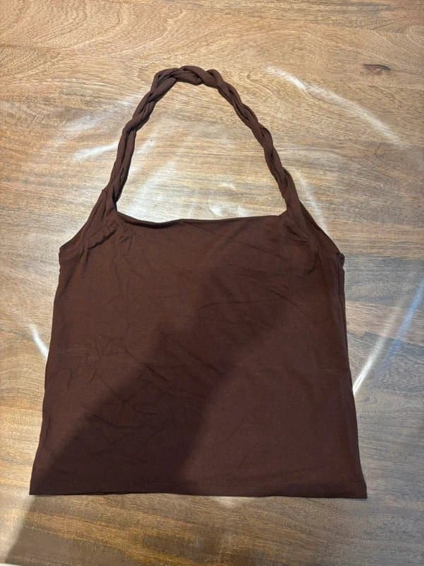 ASOS Asos brown halter neck top M - new