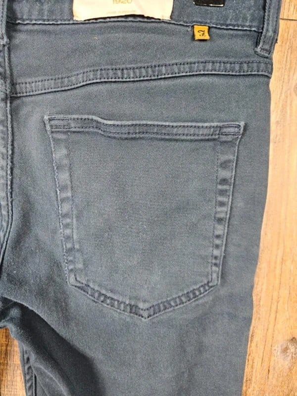 Farah Vintage Blue Stretch Denim Slim Fit Chinos W32
