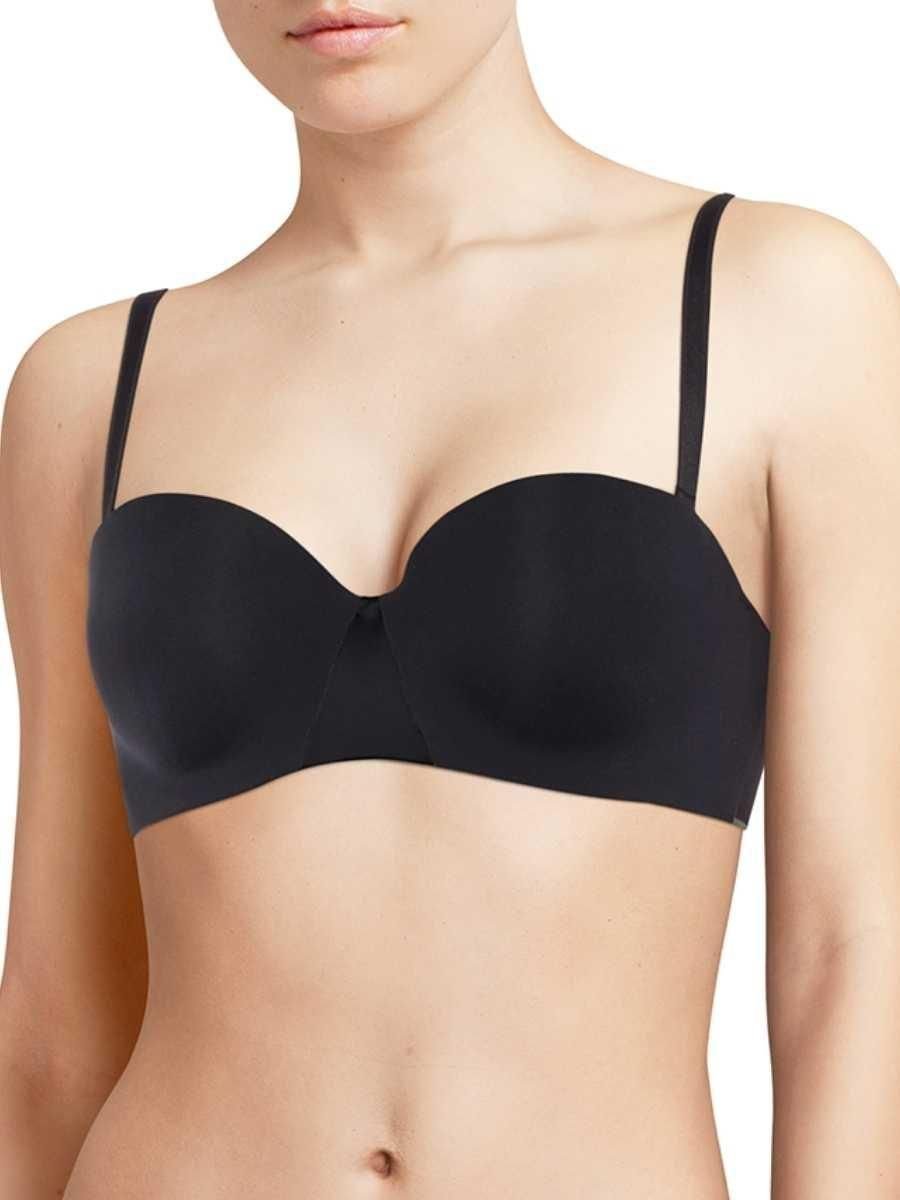 Chantelle Chantelle Women's Essentiall Bandeau T-Shirt Bra in Black - 3