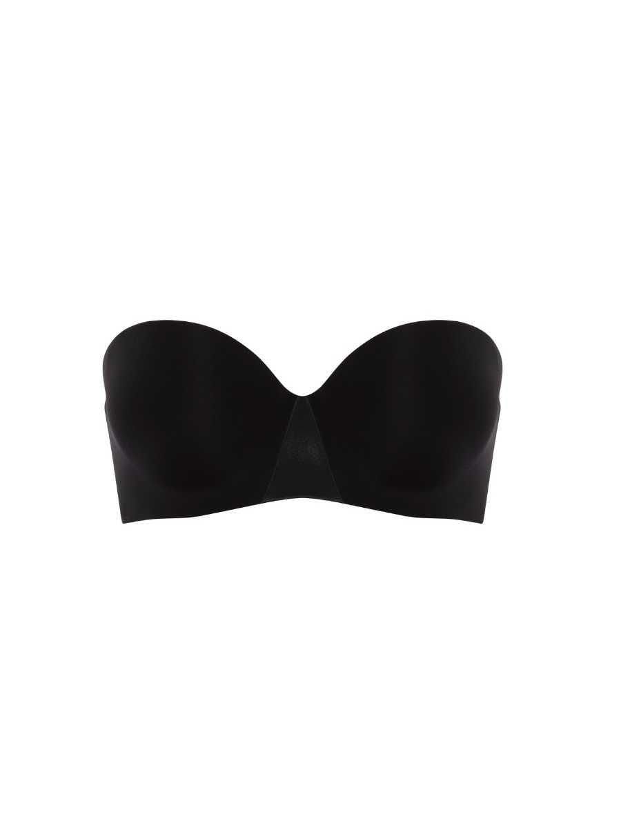 Chantelle Chantelle Women's Essentiall Bandeau T-Shirt Bra in Black - 4