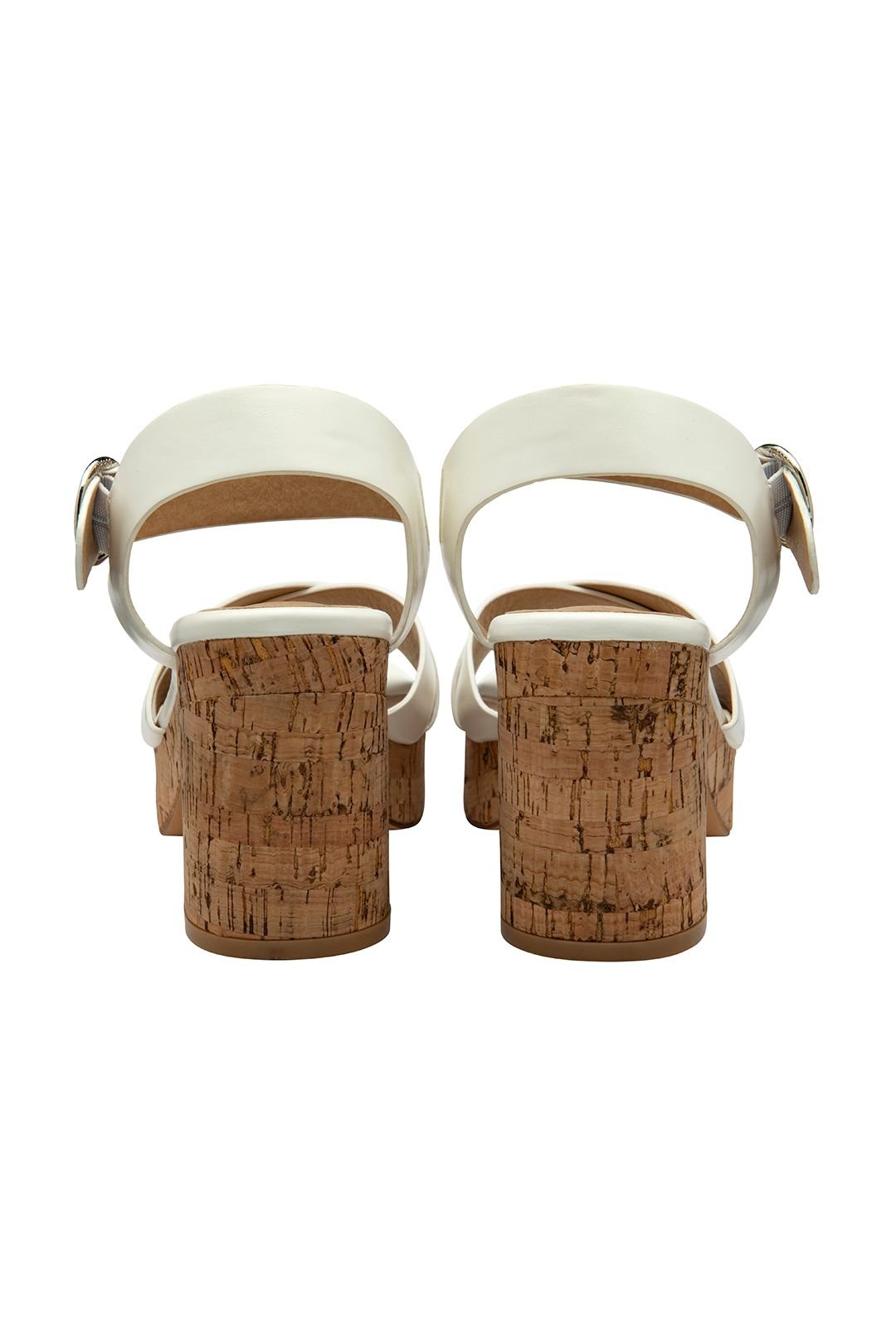 Ravel Ravel Women's 'Ghent' Open-Toe Platform Sandals in White - 3