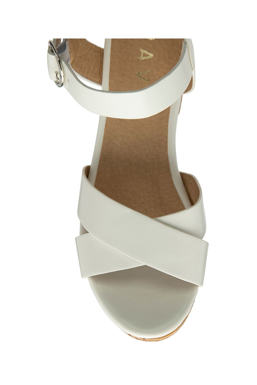 Ravel Ravel Women's 'Ghent' Open-Toe Platform Sandals in White - 4
