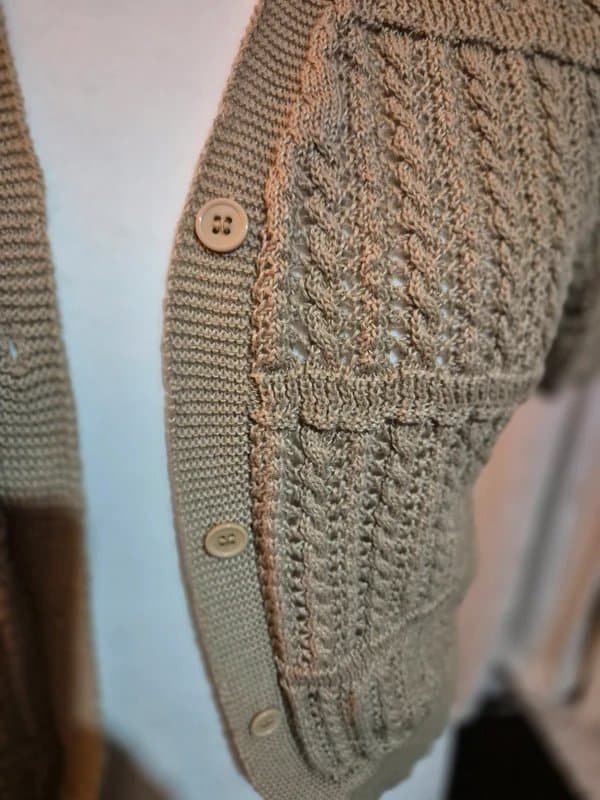 Shein Curve Knitted bolero cover up cardigan size 20 (0043)