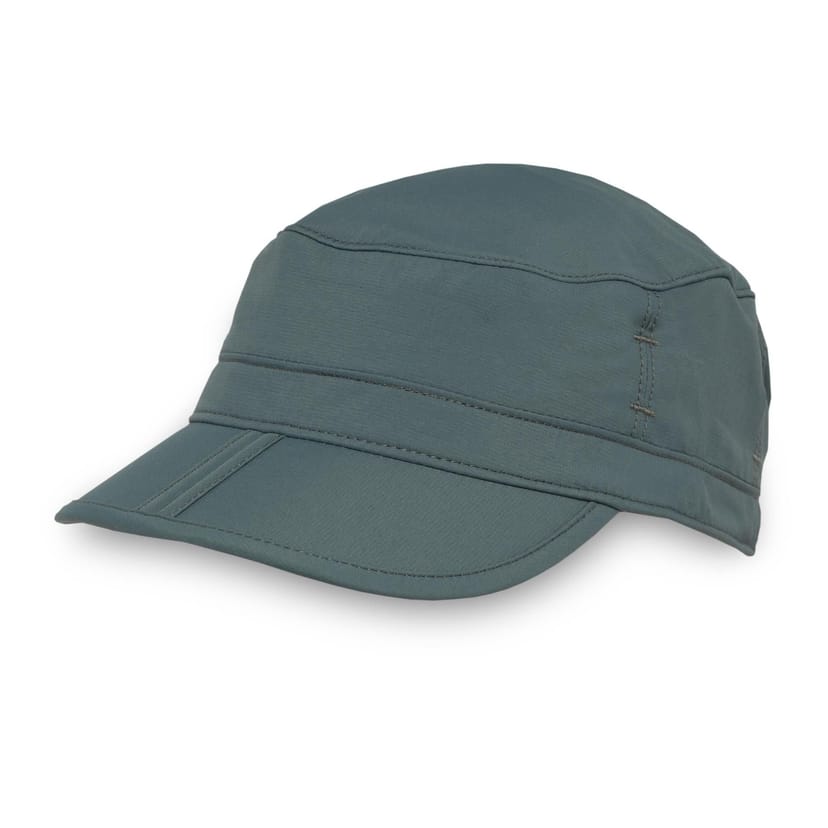 Sunday Afternoons Sunday Afternoons Men's 'Sun Tripper' UPF 50+ Foldable Cap with Sunglass Lock in Mid Blue - 1