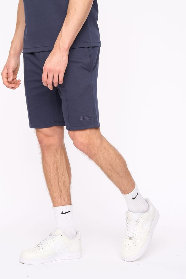 Duck&Cover Duck&Cover Men's Sherborn Comfortable Elasticated Waist Shorts in Dark Blue - 3