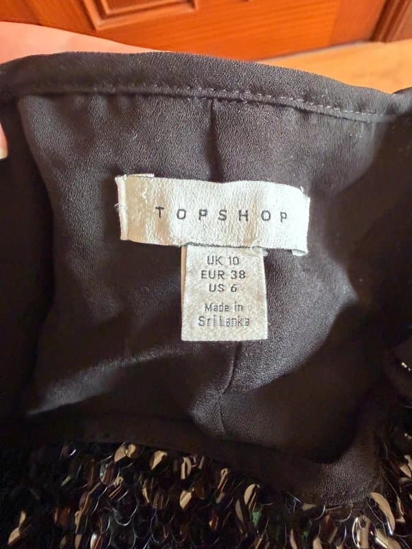 Topshop Topshop sequin maxi skirt