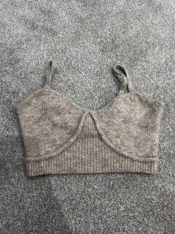 Bershka Bershka knitted crop
