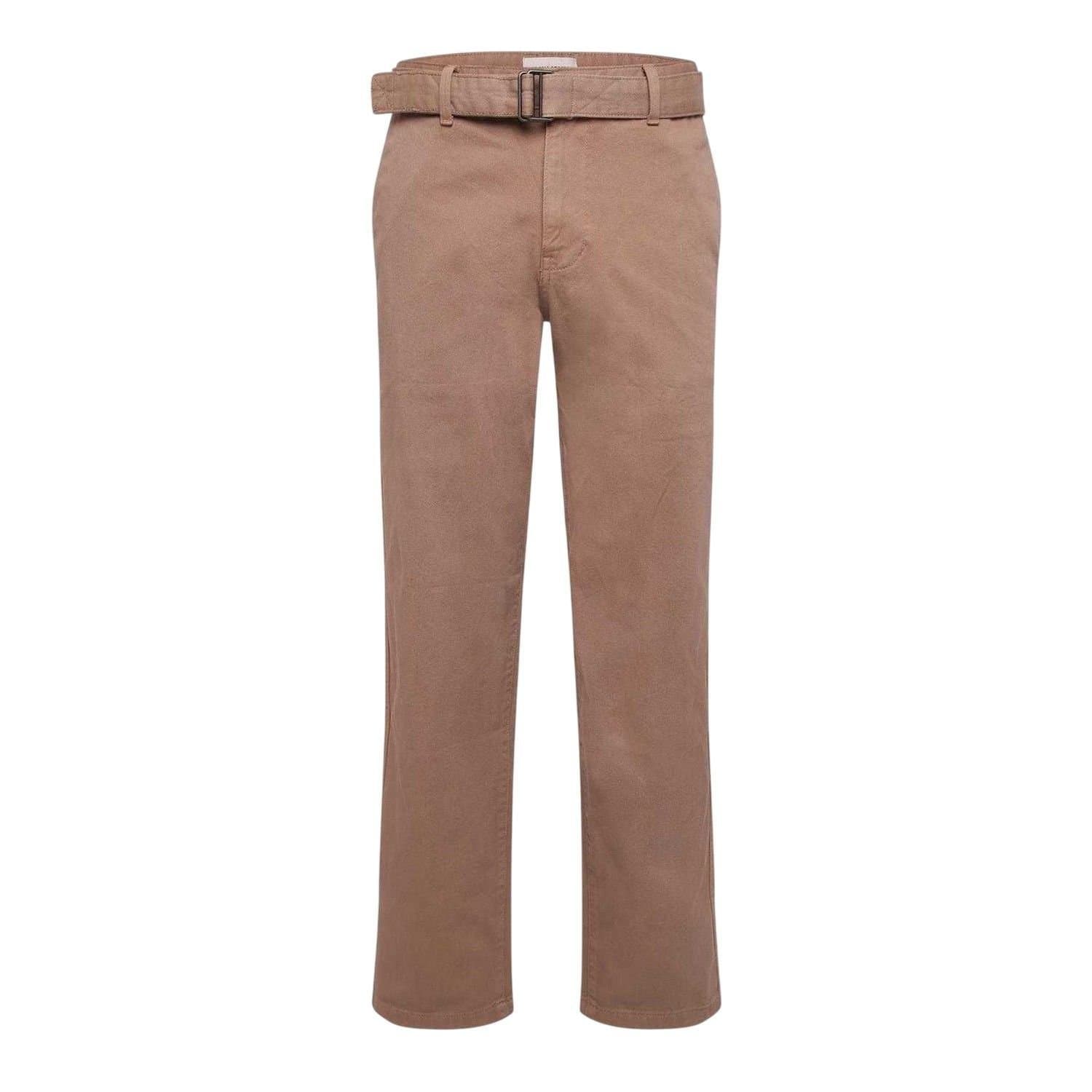 jack & jones Jack & Jones Men's Ridge Belted Chinos in Beige