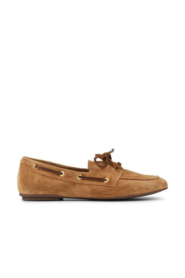 Jones Bootmaker Jones Bootmaker Women's Perissa Leather Loafers in Tan - 2