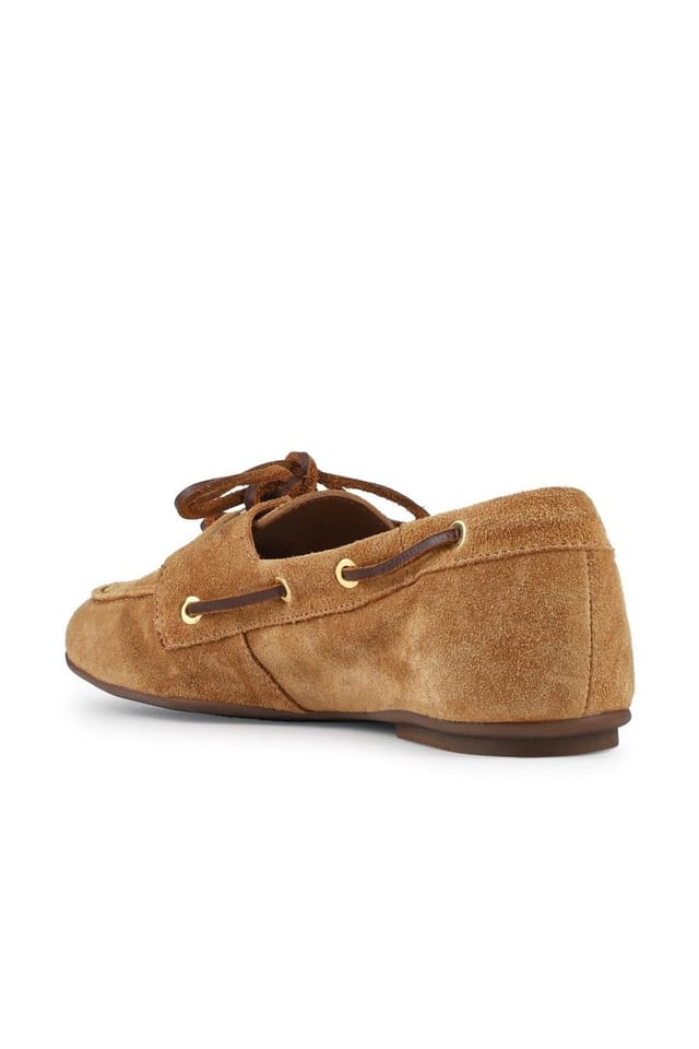 Jones Bootmaker Jones Bootmaker Women's Perissa Leather Loafers in Tan - 3